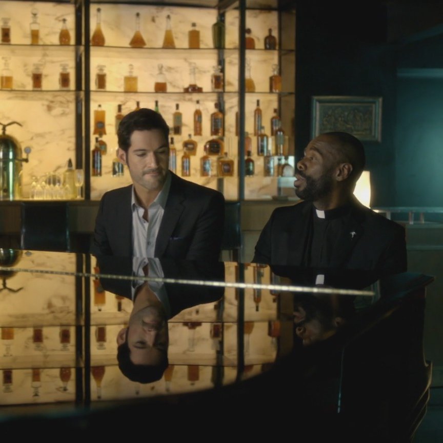 Favorite scene to film in Lucifer was in S1, with Coleman Domingo at the piano in 109. Tom really has a soft spot for this episode.
