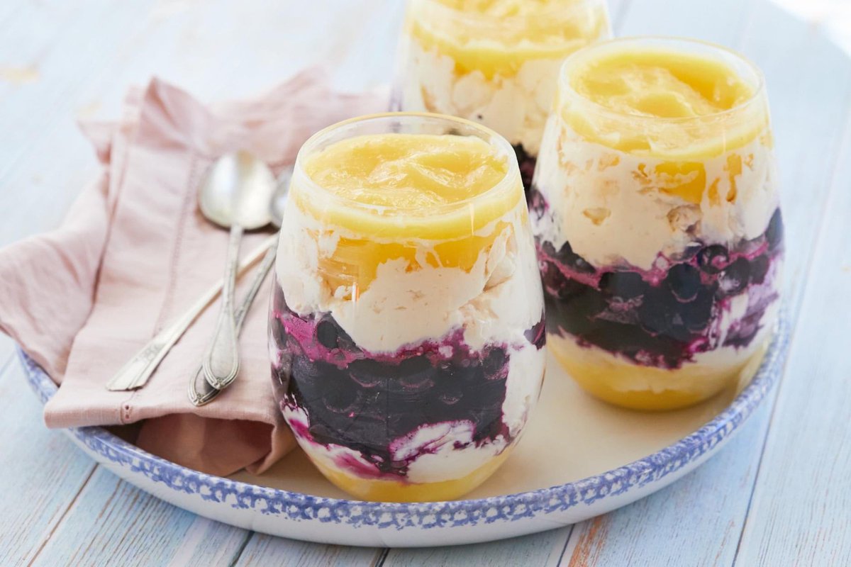 BigBoldBaking's tweet photo. NEW! My Blueberry &amp; Lemon Eton Mess: https://t.co/6CMDQ6KGPv According to legend, this popular English and Irish dessert may have been the result of a school cafeteria food fight! Hence the name. It's a wonderful combination of pavlova (meringue), cream, and fruit. https://t.co/OYlPJnUmX7