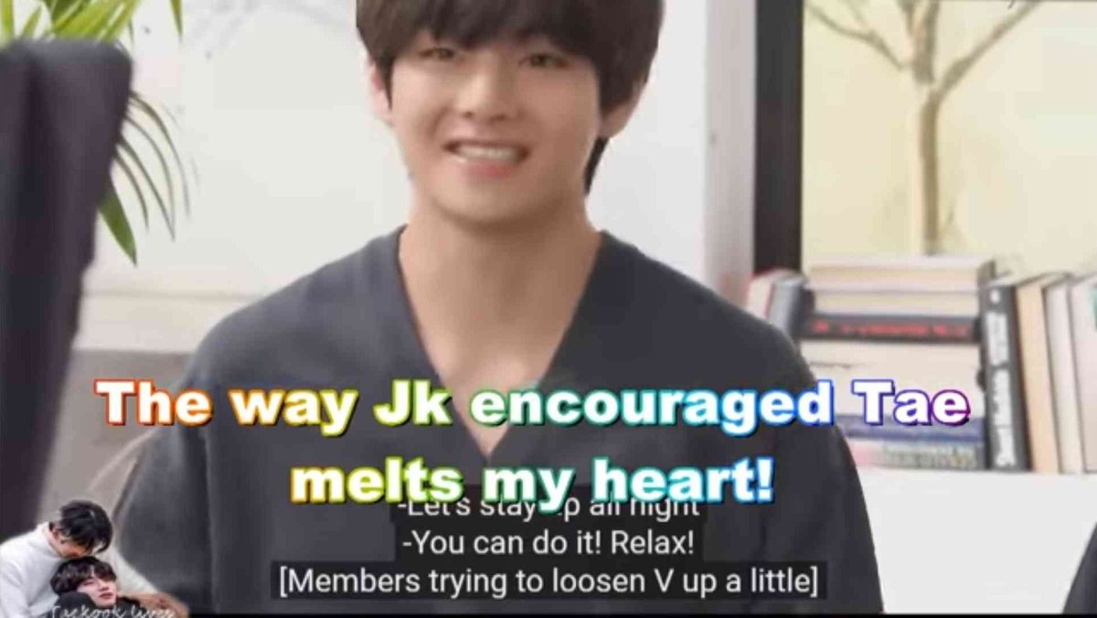 +it didn& #39;t mean anything at all, like if it isn& #39;t Tk it doesn& #39;t matter kinda vibe? Maybe it& #39;s just me.I: JK did encourage him yes but after that JM gave JK a thumbs up and the meaning ppl came up with for that in the comments,istgII: Didn& #39;t RM,JH say it too?Misleading
