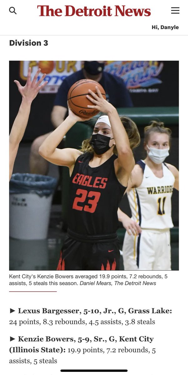 WMD_2021's tweet photo. Congratulations to all our girls on the list! @kenziebowers23 and @Aj_ediger_bball 1st team! @realkeliese and Taylor Folkema second team! @ArieonnaWare third team! @jenna_harrison4 and @brooke_brauher HM! https://t.co/2wz0bjWBzG