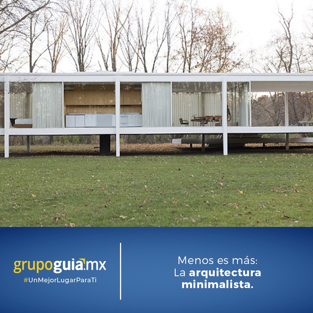Probablemente hayas escuchado que una casa tiene un “estilo minimalista”. Hoy en día es una de las tendencias más importantes en la arquitectura.

Conoce más en nuestro blog: hubs.ly/H0MmqKn0

#GrupoGuía | #UnMejorLugarParaTi