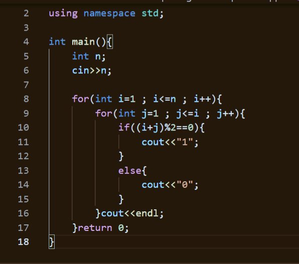 NishitaJoshi20's tweet image. Today I learned how to draw a rhombus using loops .
Also practiced some more questions based on loops.
And here I am sharing my daily learnings.
#day2ofcode #learning #100DaysOfCode #womenintech #coding #programming #css #WomenWhoCode