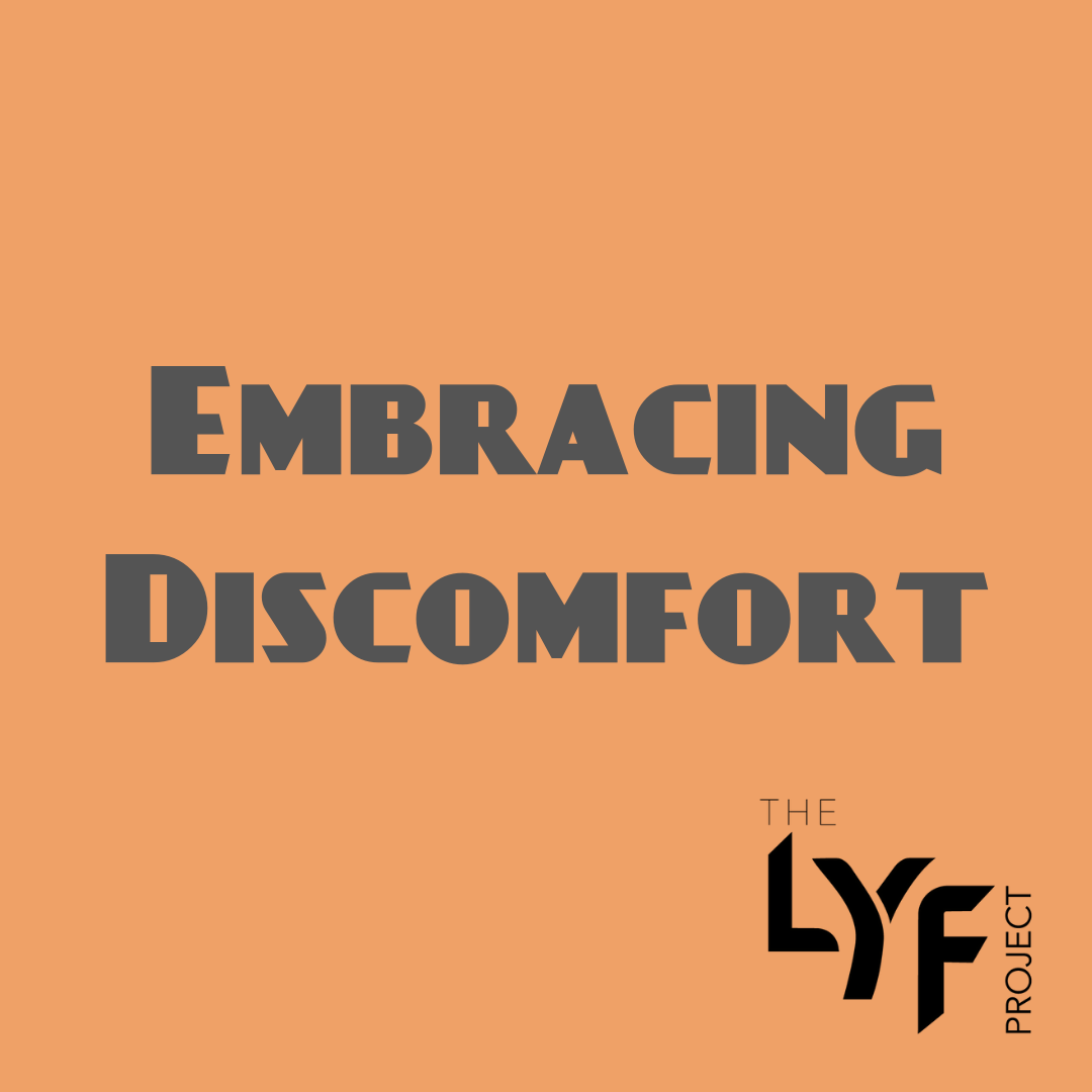 LiveYourFierce's tweet photo. This month's theme is Embracing Discomfort https://t.co/HXmP7jvXyv