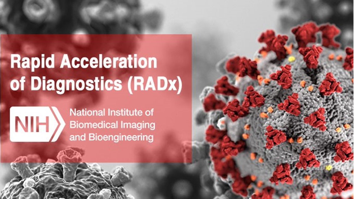 Outstanding collection of articles tinyurl.com/s3vh4w on the NIH RADx Tech initiative in #ieeeorg OJEMB lnkd.in/diq8TgV guest-edited by Drs Schachter and Parrish. A great contribution to the fight against #covidー19. Congrats Steve and John!!