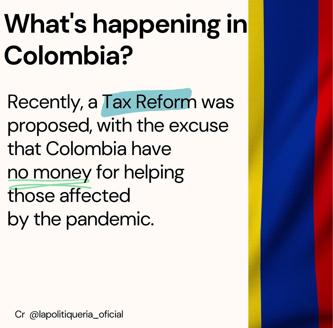  #ColombianLivesMatter  #ParoIndefinido