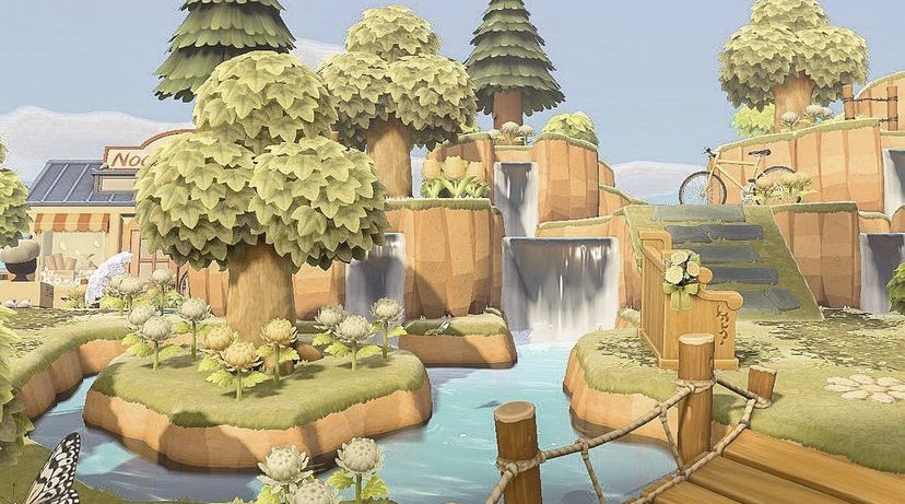 cupofsar's tweet image. terraformed areas that i’m proud of (still need to work on my cliff decorating skills pls help)
#ACNH #ACNHDesign #AnimalCrossingNewHorizions