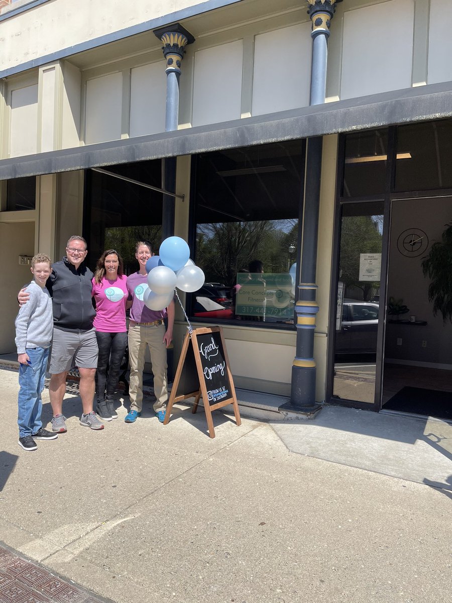 Mayor Jensen (@mayorjensen) on Twitter photo Congratulations to <a href="/meghazelrigg/">Meg Hazelrigg</a> on her grand opening of #CoreConceptsFitness right on the square of downtown <a href="/NoblesvilleIN/">City of Noblesville</a> at 840 Logan Street beside the North Alley. Visit coreconceptsfitness.net to learn more about pilates classes on the square at an awesome renovated studio! Congratulations to <a href="/meghazelrigg/">Meg Hazelrigg</a> on her grand opening of #CoreConceptsFitness right on the square of downtown <a href="/NoblesvilleIN/">City of Noblesville</a> at 840 Logan Street beside the North Alley. Visit coreconceptsfitness.net to learn more about pilates classes on the square at an awesome renovated studio!