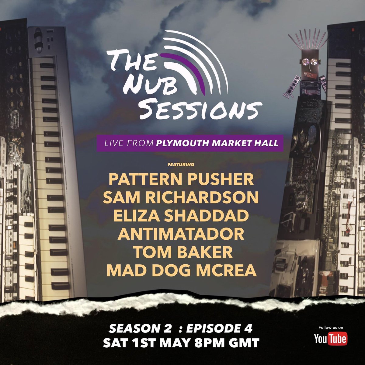 TONIGHT <a href="/thenubsessions/">thenubsessions</a> LIVE from <a href="/TheMarketHallUK/">TheMarketHall</a> 20:00 (GMT) expect some amazing performances from <a href="/ElizaShaddad/">Eliza Shaddad</a> <a href="/antimatador/">ΛNTIMΛTΛDOR</a> <a href="/SamRichardson/">Sam Richardson</a> <a href="/PatternpusherUK/">Pattern Pusher</a> <a href="/MadDogMcrea/">Mad Dog Mcrea</a> <a href="/tombakeruk/">Tom Baker</a> 

WATCH - youtube.com/watch?v=mpGzgK…

💕