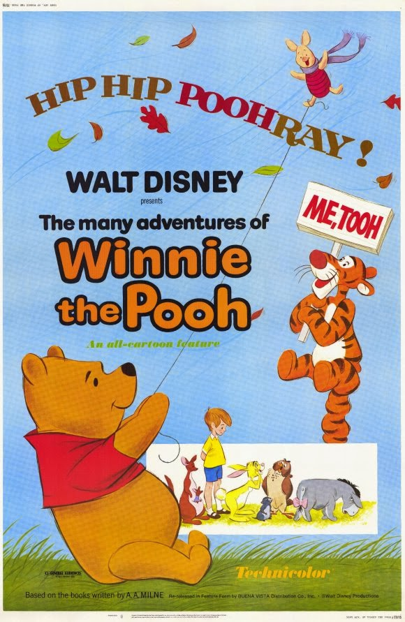 Starting with the og, The many adventures of Winnie the PoohJust rewatched it, and it's still very good!!!!!! The animation is great, voice acting is wonderful, the music is charming, you got everything that a good movie needs.