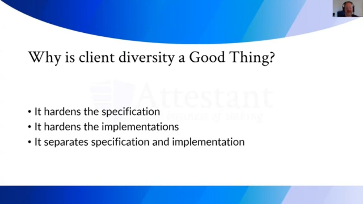 chrishobcroft's tweet image. @jgm from @AttestantIO 

#diversity
#clientdiversity
#ethereum #eth2