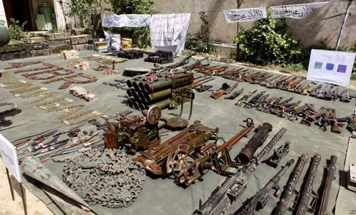 These are some of the recoveries made during Operation Zarb-e-Azb. Most of these weapons, IEDs/bombs, ammunition etc were recovered from Miranshah Bazar, which had huge compounds to store these. TTP used the same for their terrorist activities and blasts in different cities.