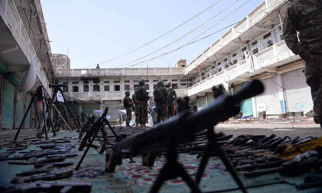 These are some of the recoveries made during Operation Zarb-e-Azb. Most of these weapons, IEDs/bombs, ammunition etc were recovered from Miranshah Bazar, which had huge compounds to store these. TTP used the same for their terrorist activities and blasts in different cities.