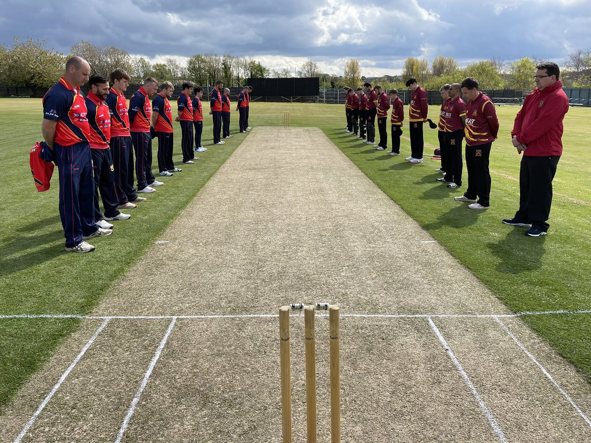 The 1st XI beat Bready by 7wkts in a warmup game at Beechgrove this afternoon. Both teams observed a minutes silence in memory of our chairman Roy Torrens and all those that have passed away during this dreadful pandemic.