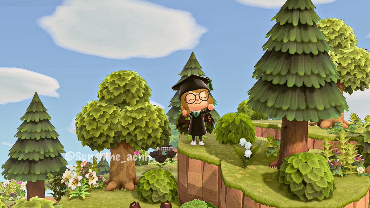 Sunshine_acnh_'s tweet image. Today, after a long 6 years, I have finally made it to my undergraduate graduation 🎓 I am sad that I will not be able to be there in person, but I thought it only fitting for my AC character to celebrate for me 🏔☀️

Preset: @/idle.crossing on ig
#acnh #animalcrossing