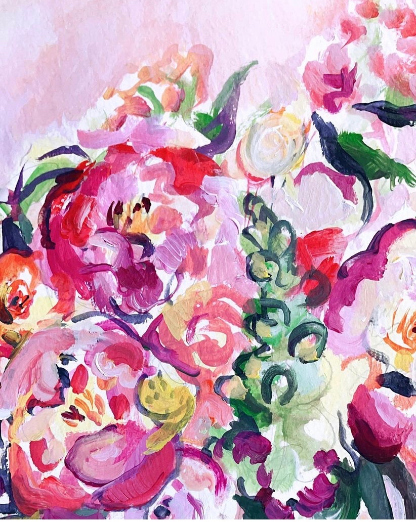 🌸🌺 Love the layers of vibrant floral colour in @alfelstead 's piece 👆🎨⁠
⁠
#flowers #spring #florals #sun #summer #summeractivities #ecclestonyards #belgravia #artcurator #artcollector #artist #art #artscene #artist #oilpainting #painting