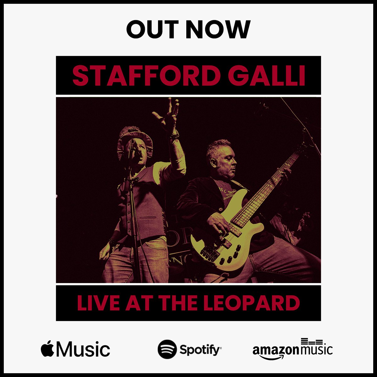It's been a while, but🤞we are nearly there! In the meantime sample a little of the live experience with our new release 'Live At The Leopard'. 🎸🎩

Hit the link and stream on all major platforms now distrokid.com/hyperfollow/st….

#stream #music #rockmusic #live