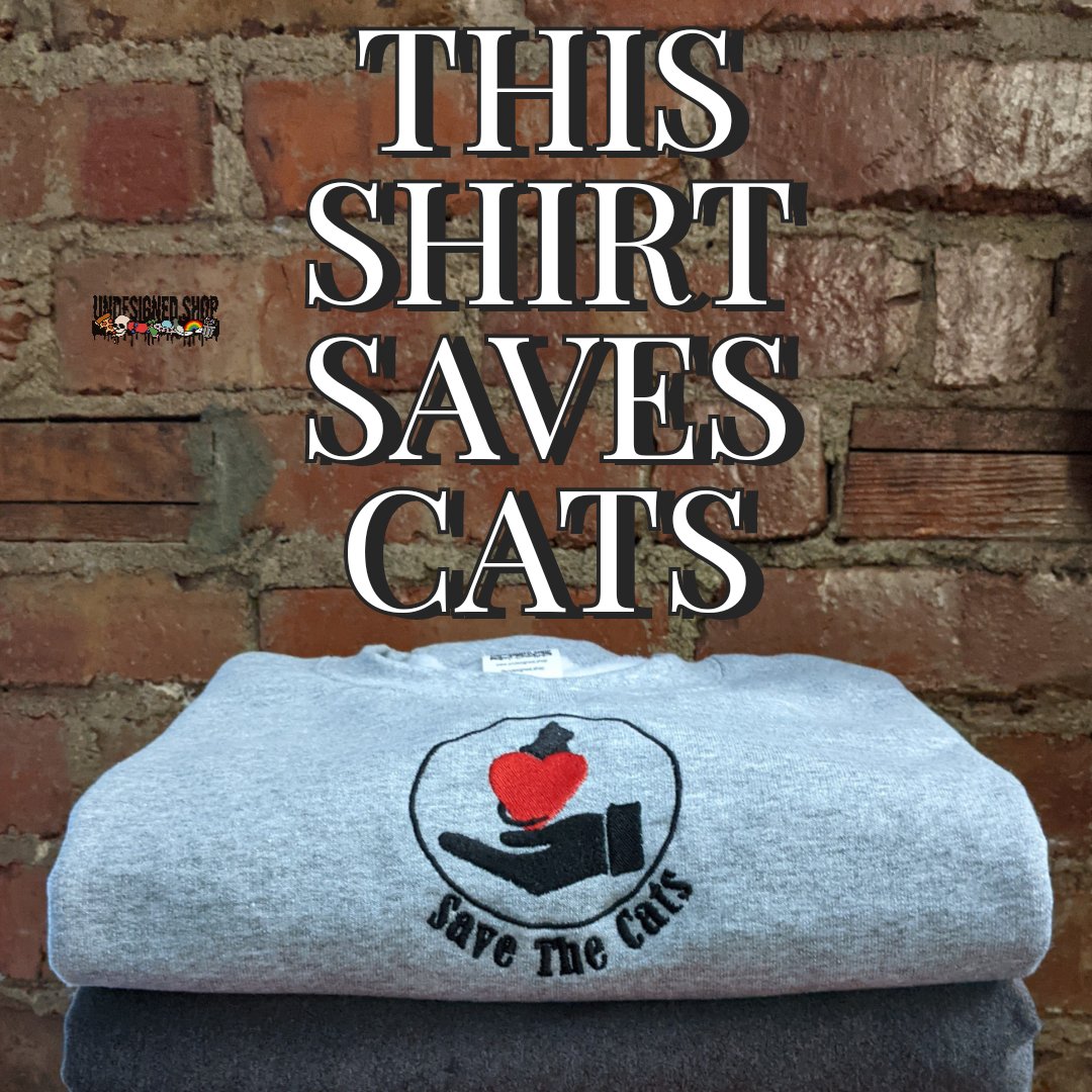 Help Us Help Cats 🐱

Every article with a cat on it supports Feline Advocacy Groups and Organizations.

Undesigned.shop
@undesigned.shop

#fashion #style #outfitidea #outfitoftheday #charity #charityshop #cats🐱 #catslovers #catlove #cutefashion #stylish #undesignedshop
