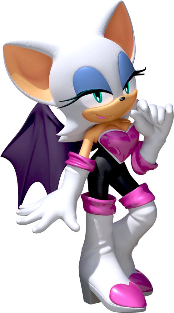 And the last 3 are Brown based on Pachacamac,White based on Rouge the Bat and Gray based on Mecha Knuckles