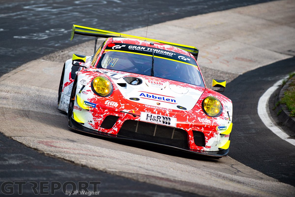 GTxREPORT's tweet photo. In a fitting tribute to Sabine Schmitz, Frikadelli Racing took an emotional one-two victory in #NLS3 with @earlbamber and @Mathjaminet claiming the win ahead of the sister car of @Maxrtin1992 and @PatrickPilet.

RACE REPORT📄⬇
https://t.co/feuz4gwcC8

#VLN3 #VLN #NLS https://t.co/KHqOFMTPjm