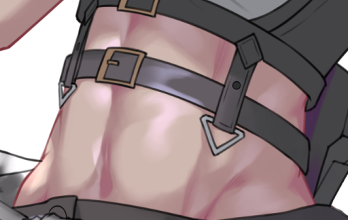 Kam1KaC's tweet photo. wip，腹筋 https://t.co/L4ngnqTfIM