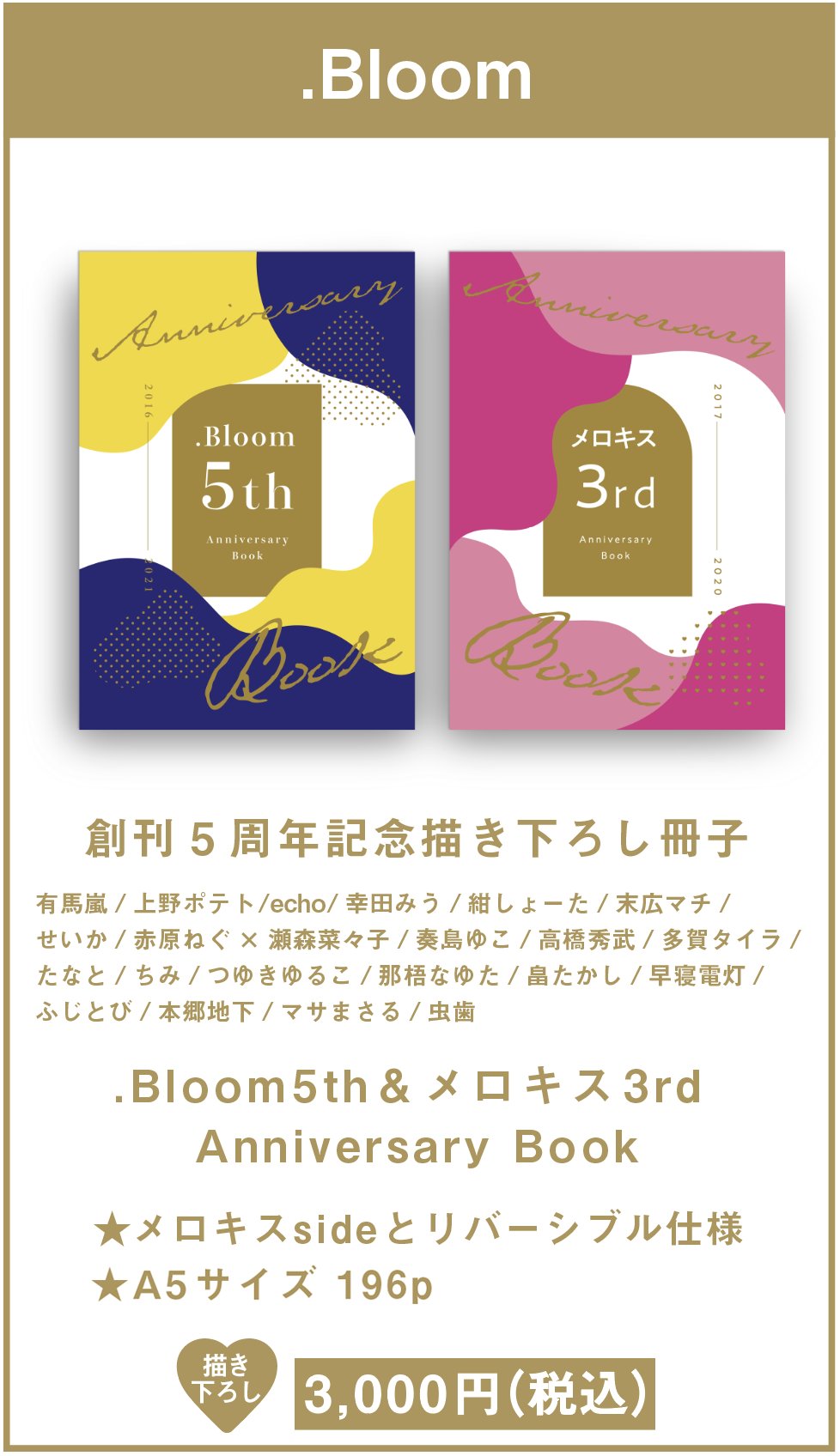 メロキス3rd anniversary Book