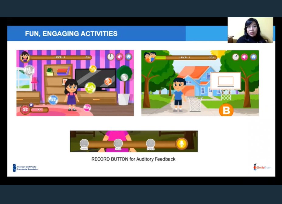 Smiletrain's tweet photo. Veronica Sy Yu, SLP and Faculty @UST1611official, who led content development of the newly launched (and first-ever) Filipino Smile Train Speech Language app, shares how the app supports patients with clefts in the Philippines! #ACPASpringsForward
https://t.co/v96OHrT55e https://t.co/B0olqfGgHb