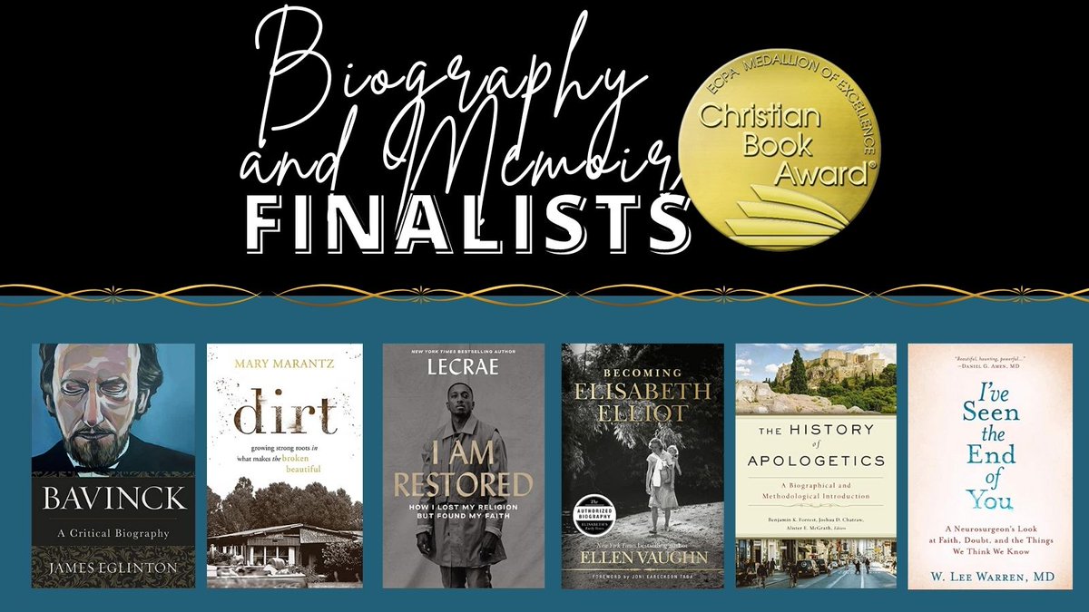 This week we're featuring our finalists! - We continue today with another #FinalistFeature. Next is our #Biography & Memoir category! Have you read any of them? - Congrats to all of our #ChristianBookAwards finalists in this category. bit.ly/3u6dGwe📚