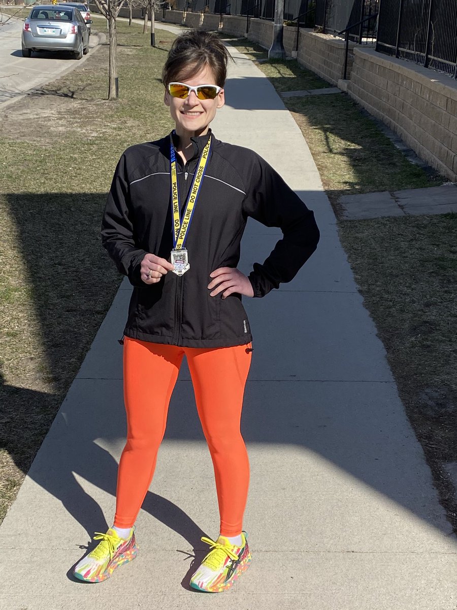 jessica_drakul's tweet image. Ran a half marathon on the wrong day, NBD - a scenario that would be harder to explain if it hadn’t been virtual #halfmarathon #prepforfullmarathon #wrongday #wpshalfmarathon @WPSHalfMarathon