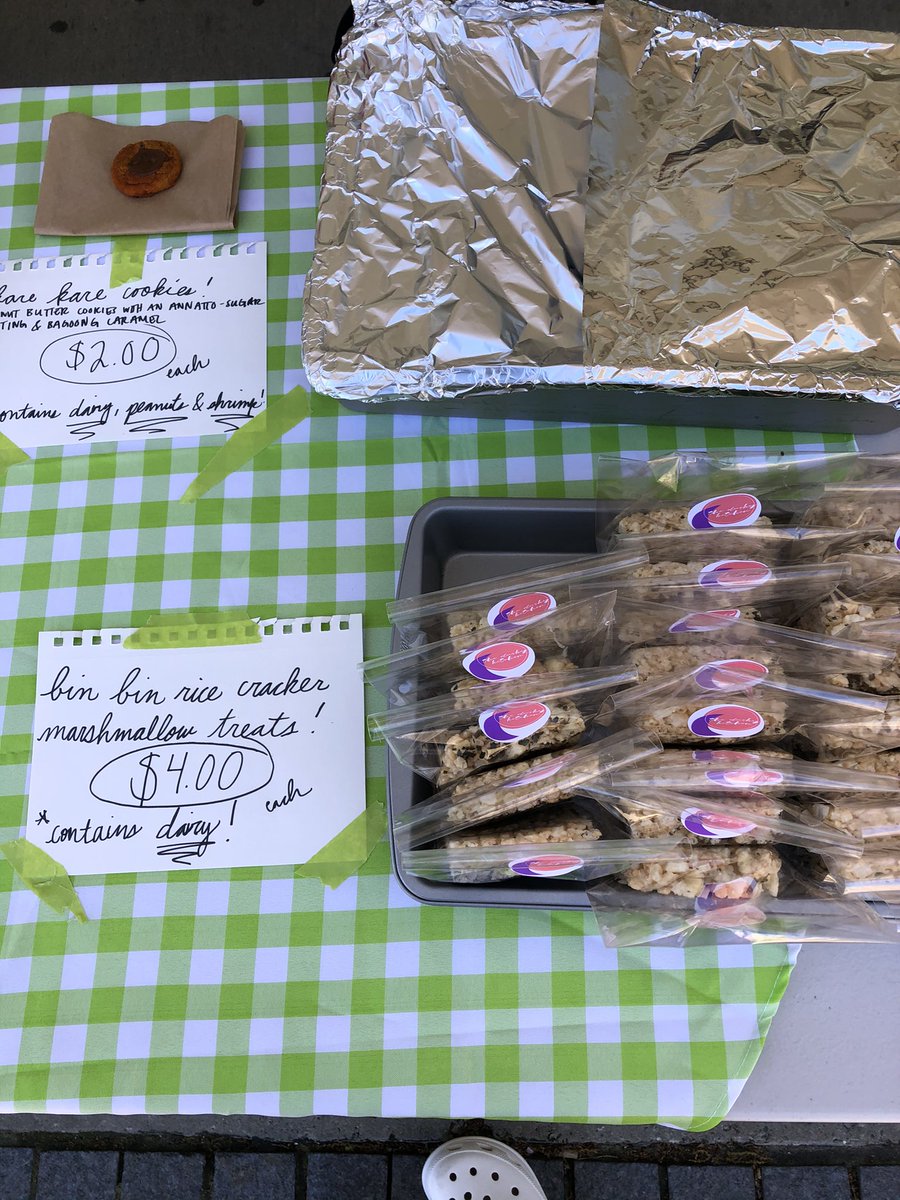 theduskykitchen's tweet image. come through! the dusky kitchen is officially at the brooklyn museum until 6pm! 🥺