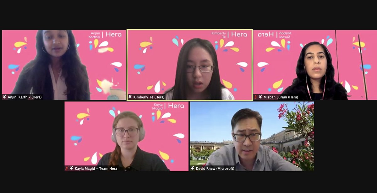 Neurovations's tweet photo. Love seeing the pitch from team Hera #WomenInMedicine at the @BAGHIChallenge with #globalhealth https://t.co/GjD5PKT0BE