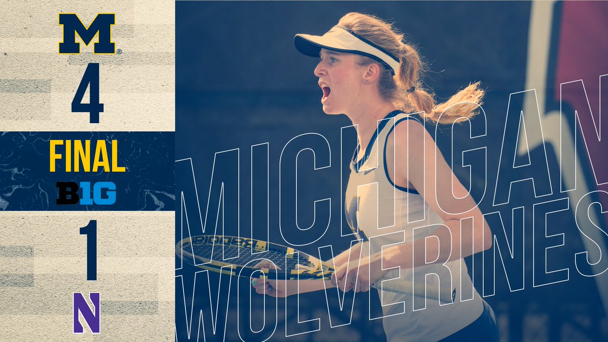 Headed to the championship match!

U-M advances to the finals of the Big Ten Tournament after its third win over Northwestern this season. 

#goblue #B1GWTennis