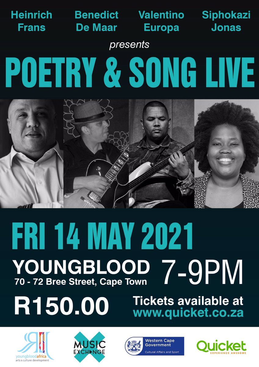 <a href="/dylanredza/">Dylan Red ZA</a> please share away see details on poster  <a href="/heinrichfrans/">Heinrich Frans</a> <a href="/Siphokazi_J/">Siphokazi Jonas</a> <a href="/youngbloodct/">youngblood</a> <a href="/henrymathys/">henry mathys</a>