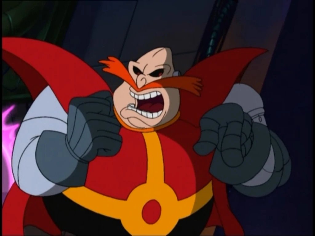 Doctor Robotnik: Man with the ambition to gain a rightful claim on the Mobotropilitan throne to secure his tightfisted rule on the once prosperous Kingdom.