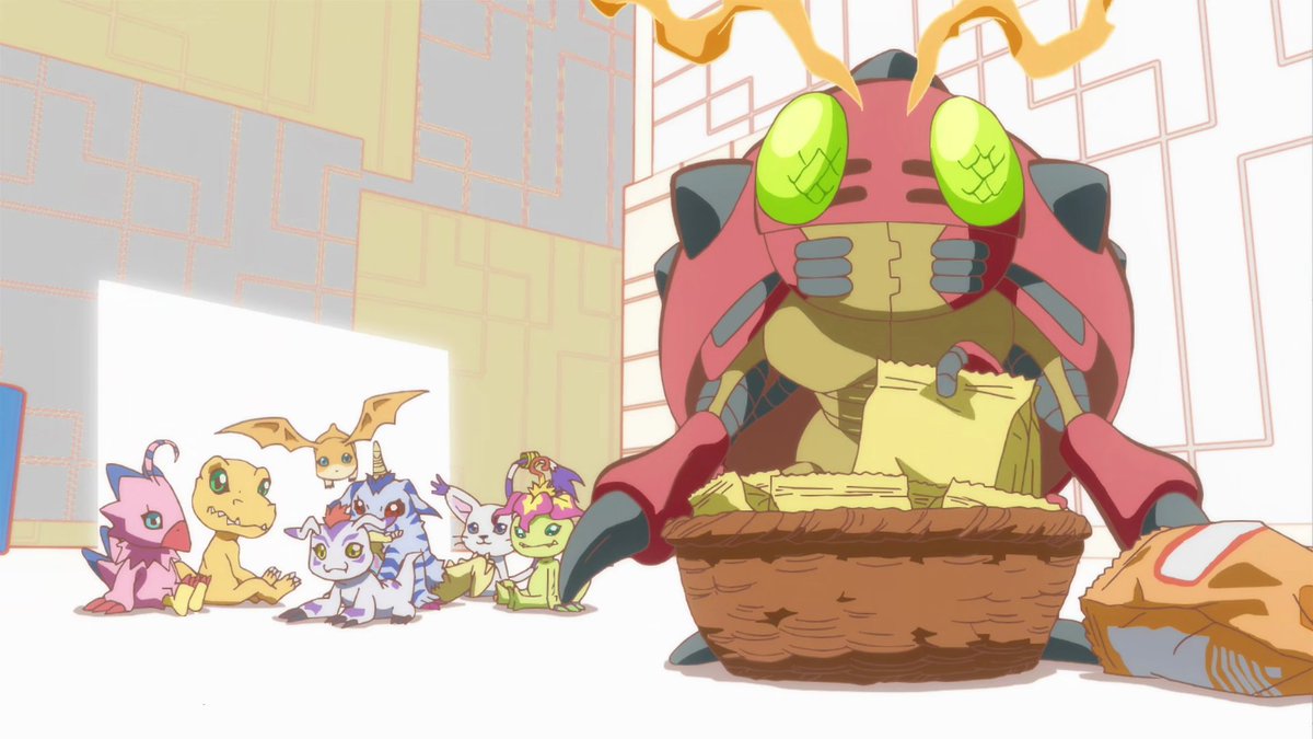 Worse yet, the relationships between the humans and their  #Digimon are so thoroughly mishandled. The Chosen Children are now frustrated babysitters, while the Digimon are shoved into a kennel and ignored. Then they immediately pivot by insisting how sacred these partnerships are.