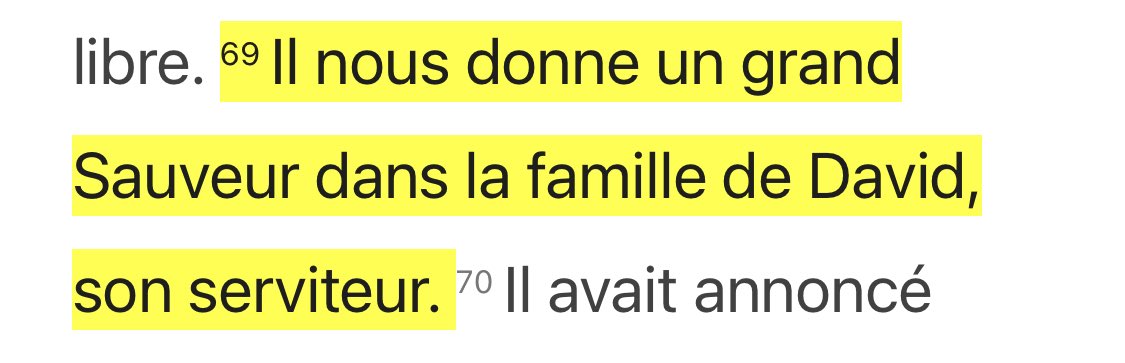 Prophétie accomplie en Luc 1:69 et Luc 2:4