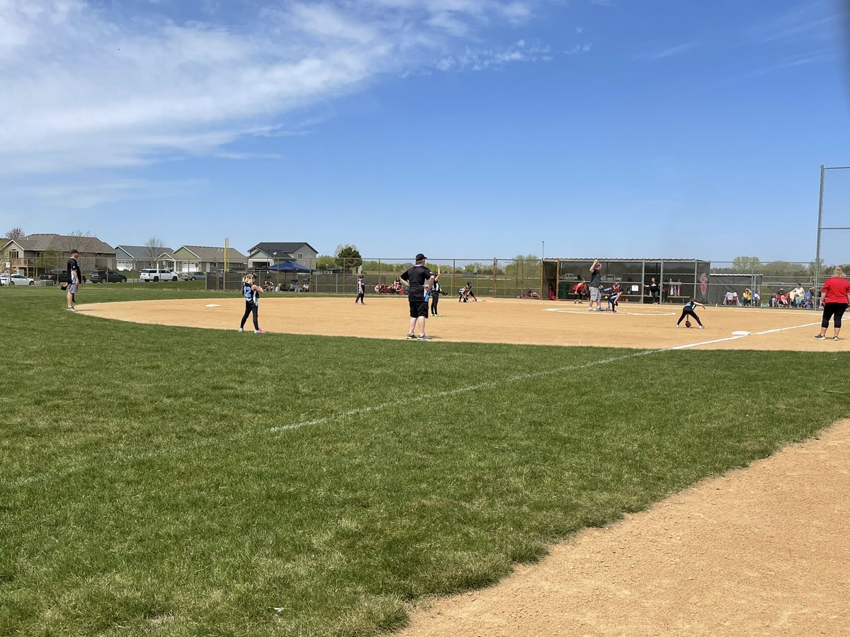 Belle Plain May Day Tourney for 8U Softball team!