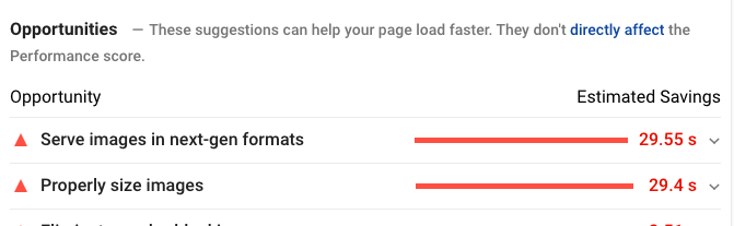 PSI: Take some of the popular images landing pages in Page Speed Insights:  https://developers.google.com/speed/pagespeed/insights/ Are you seeing speed issues which point at image size issues? "Serve images in next-gen formats"? "Properly size images"? "Efficiently encode images"?