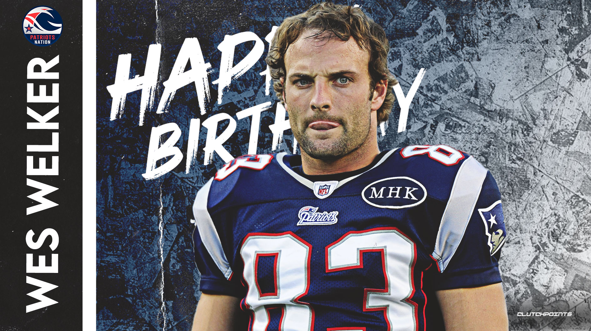 Patriots Nation, let\s all wish 5x Pro Bowler and 3x NFL receptions leader, Wes Welker a Happy 40th Birthday!  