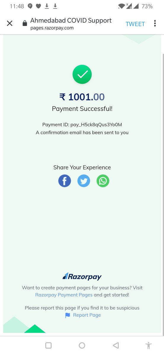 Little contribution 🙏 I hope I am being helpful
Let's fight together 
#GujaratCovidSupport 
#AhmedabadFightsCorona 
#AhmedabadCovidSupport
#TogetherWeCanDoMore