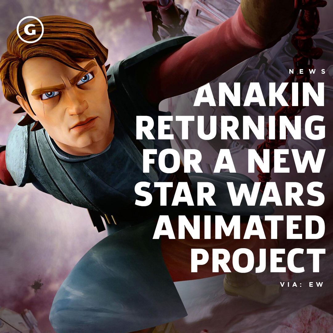 GameSpot's tweet photo. We haven't seen the last of Anakin Skywalker according to his Clone Wars voice actor, Matt Lanter https://t.co/EWdINlrlTa