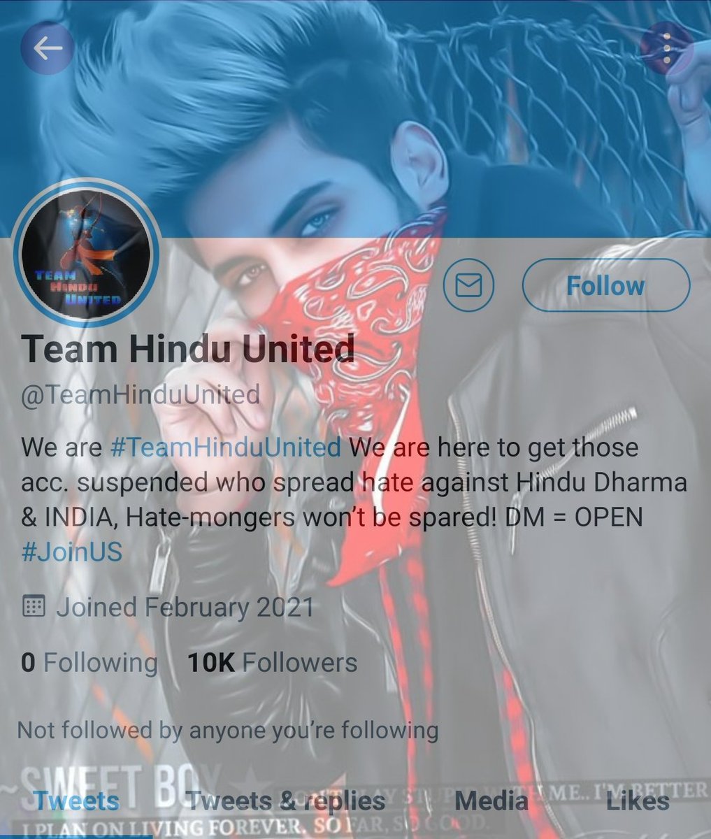 Brand_R_T_I_S's tweet photo. RIP case - 915 @TeamHinduUnited
sᴜ$ᴘᴇɴᴅᴇᴅ by- @Twitter
Followers - 10k😜😜
भक्तो 10k पर बधाई तो दे दो इस हाजमोला को 🎉😜
Category - I T Cell BJP
Reason - Abuser & Hate-Monger
Reported by- Team_R_T_I_S
#Clean_Twitter https://t.co/9yz6EWAfne