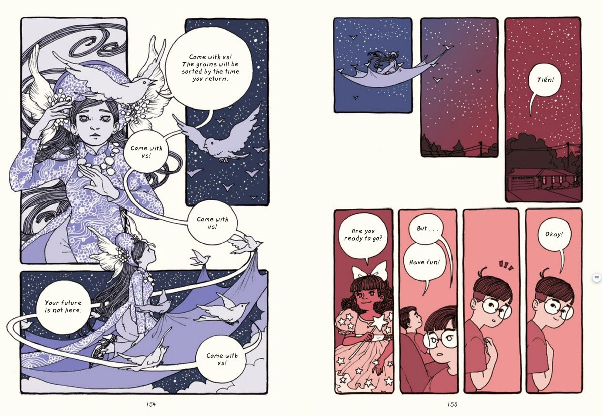 Hey it's Asian Heritage month AND it's MerMay, which means you should check out my debut graphic novel, The Magic Fish. 🐠 https://t.co/jT9216j7t2 