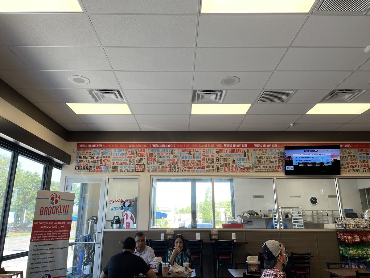 Stopher219's tweet image. How is @StevenSchirripa not on a list of famous Brooklynites? I think the CEO of at Brooklyn Water bagel is going to be up on someone’s “list”! @talkingsopranos