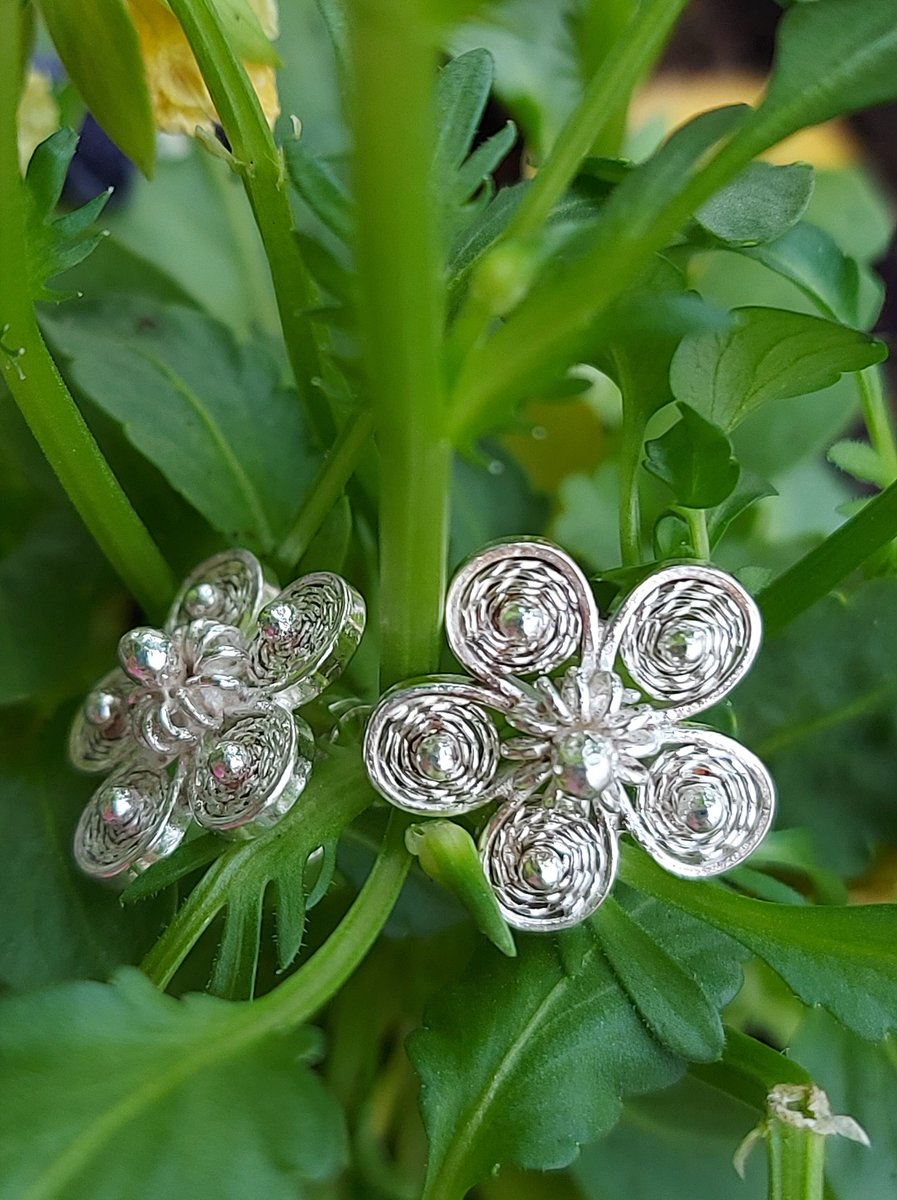 SilverFiligree6's tweet photo. 🌸🌸🌸
https://t.co/NvWPe5aCEE
.
.
#silverfiligree #silver #filigree #filigrana #filigry #telkari #FiligreeGarden #lifeofajeweller #OnmyBench #JewelersBench #Macedonia #Македонија #филигрань #филигран #filigreeflowers https://t.co/hmMjivMKbD