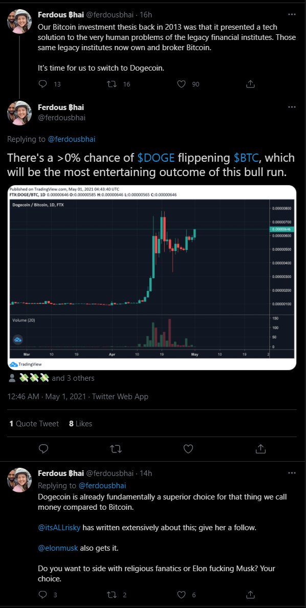 HyperBTC's tweet image. Time to mute DOGE.

🤦‍♂️