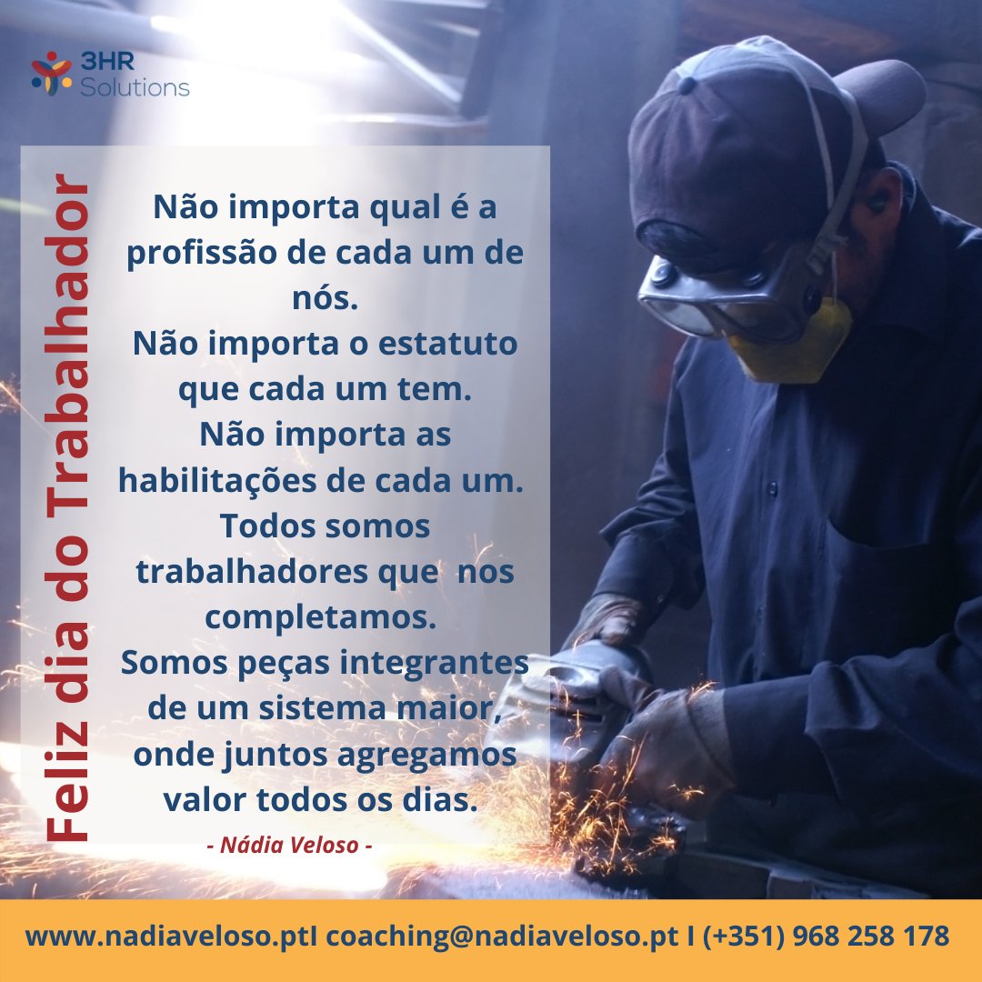 Feliz dia do trabalhador #coachingcarreira #profissionais #diadotrabalhador #carreiraprofissional #coachingprofissional