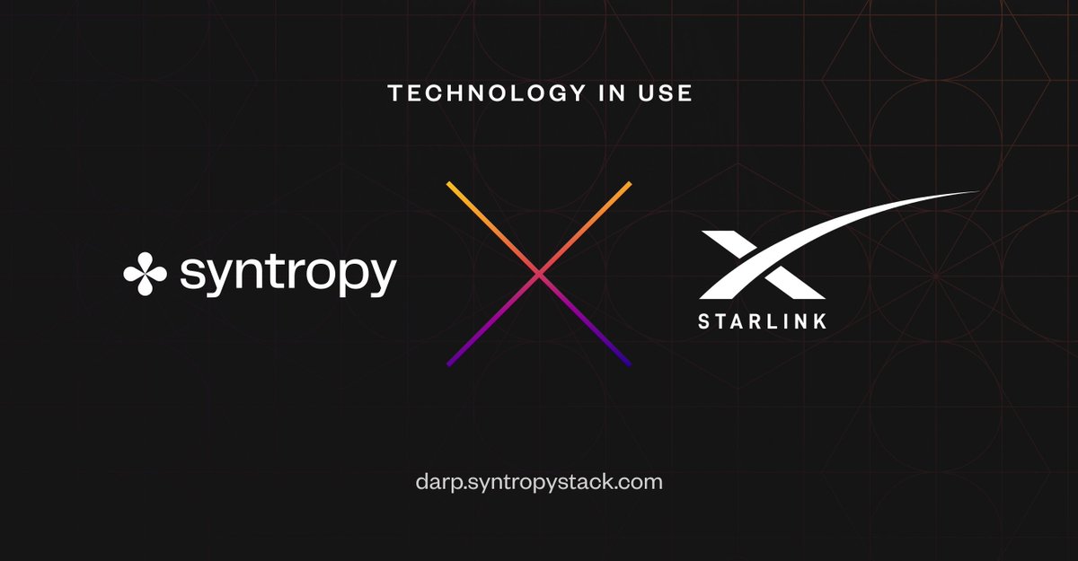 --Educational- Syntropy pt.5--This is just part of why  @CryptoCapo_ and I are so Bullish on  @Syntropynet and their  @NOIA token?DARP is going to be HUGE & will 100% be adopted by corporations and individuals alikeCheck out  for more details  https://medium.com/syntropynet/distributed-autonomous-routing-protocol-darp-routing-the-internet-the-right-way-fb212c3e04d3