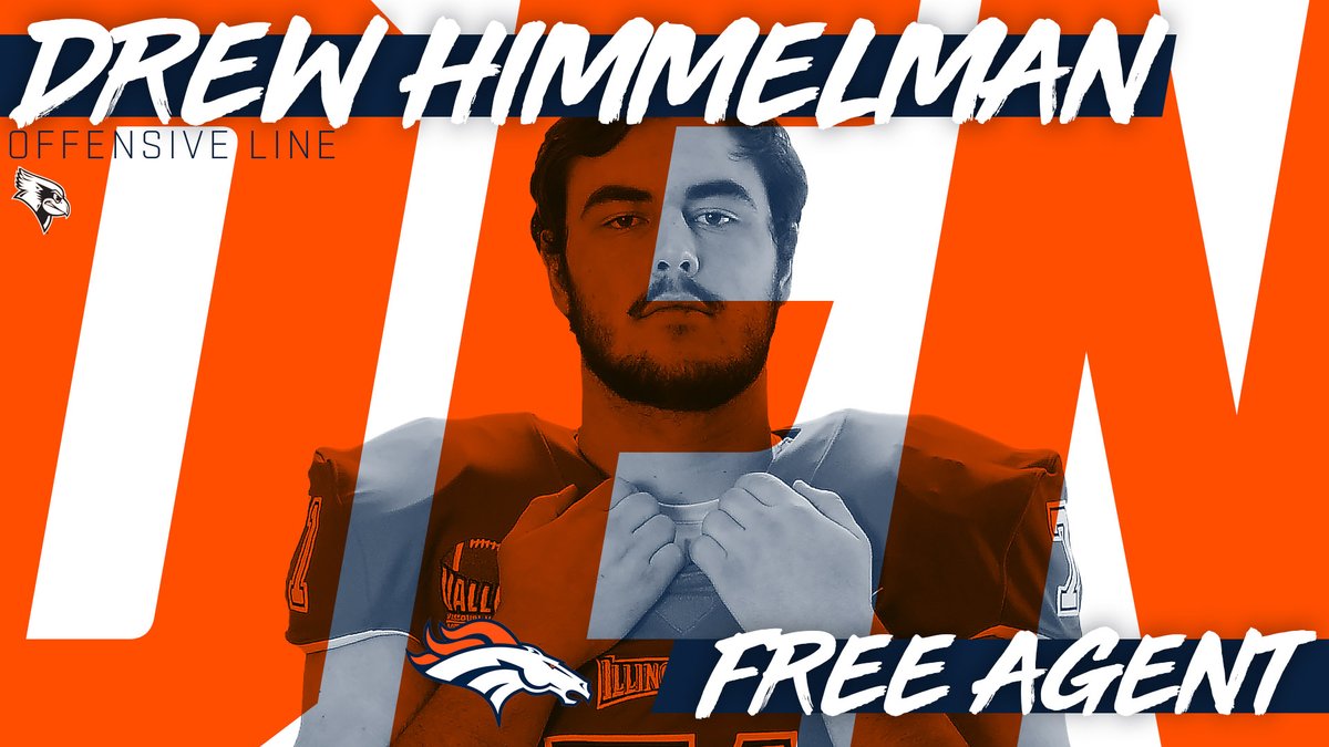 Big <a href="/DrewHimmelman/">Drew Himmelman</a> is headed to the Mile High City to suit up for the <a href="/Broncos/">Denver Broncos</a> ... Congrats Drew! #RB4L #NFLBirds