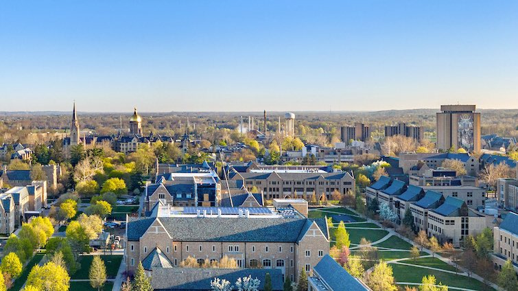 Love thee, Notre Dame. ☘️