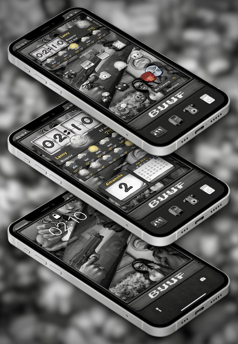 Sc4rch1's tweet image. Dark Widgets (WIP) 🙂. 

#BuufJuiced
#Widgetopia
#Iconboard
#NoJailbreak
#SMPro